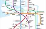 Карта метро Санкт-Петербурга в 2020 році: нові станції на схемі