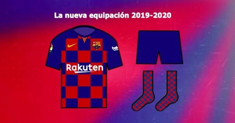 Форма Барселони на сезон 2019-2020 року