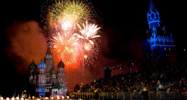 Новий рік в Москві фото